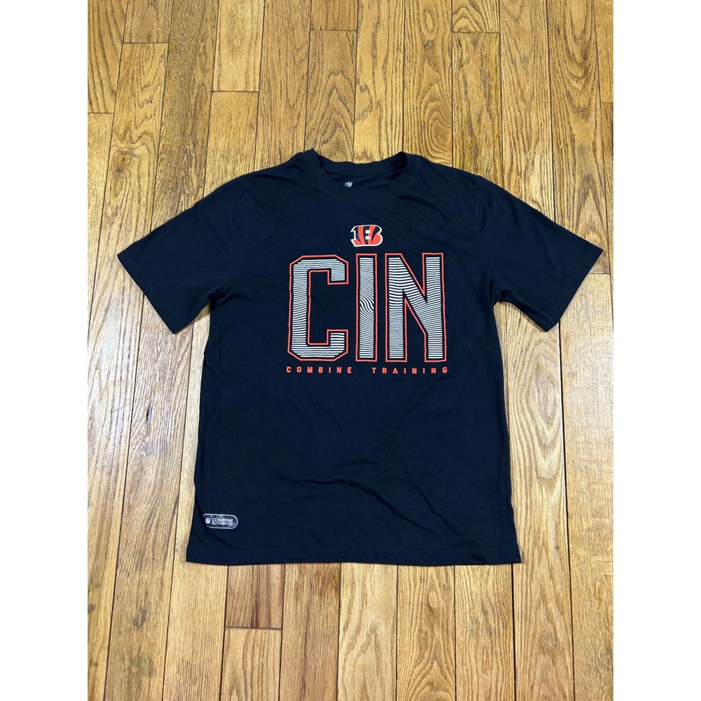 NFL‎ Cincinnati Bengals Black Combine Training T-Shirt Mens Medium